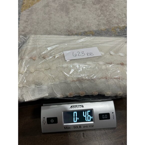 Icing Infinity Scarf  One Size Beige White Neutral Lightweight Acrylic Blend NWT - Picture 10 of 10